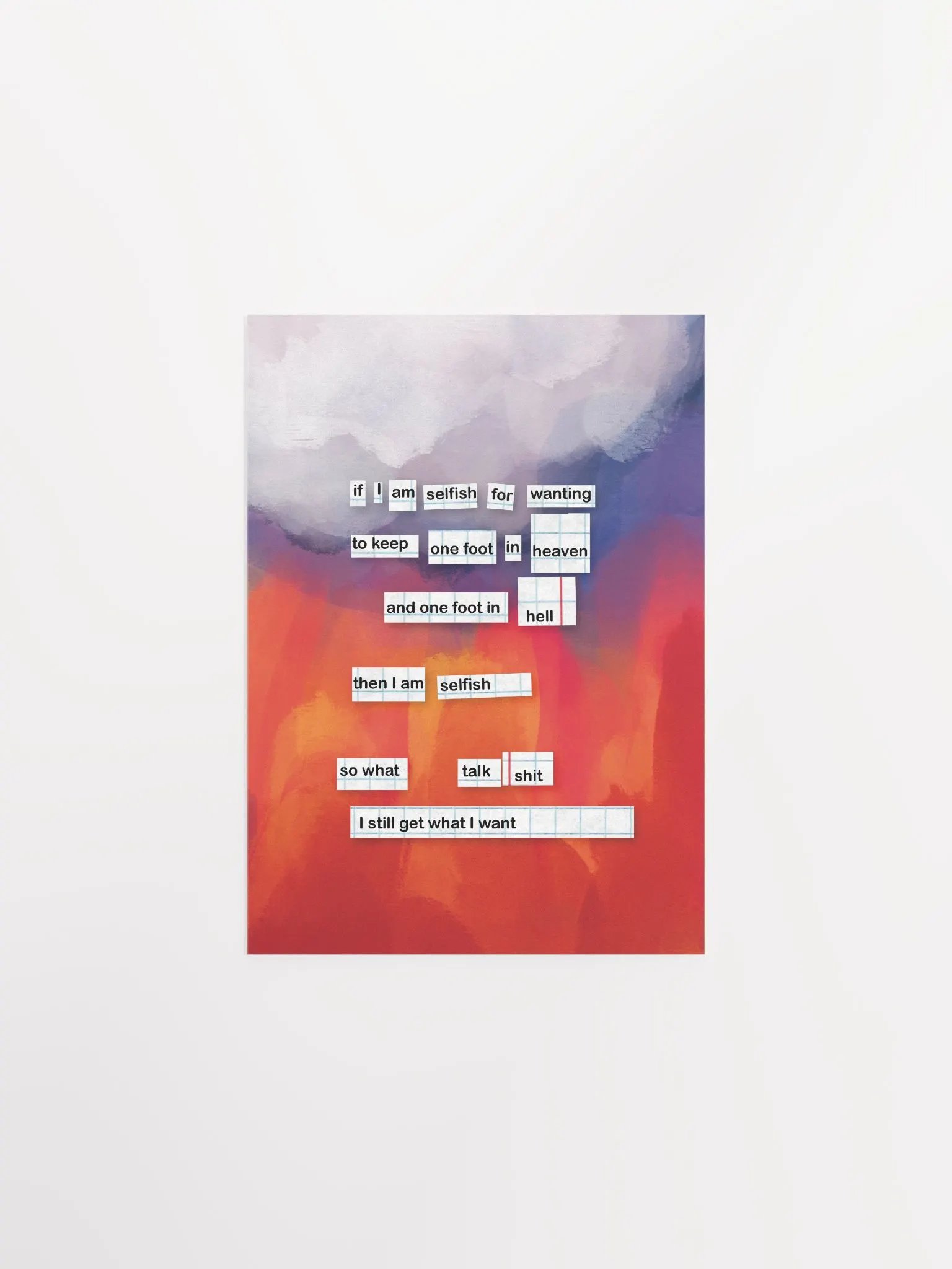 Heaven & Hell Art Print product image (1)