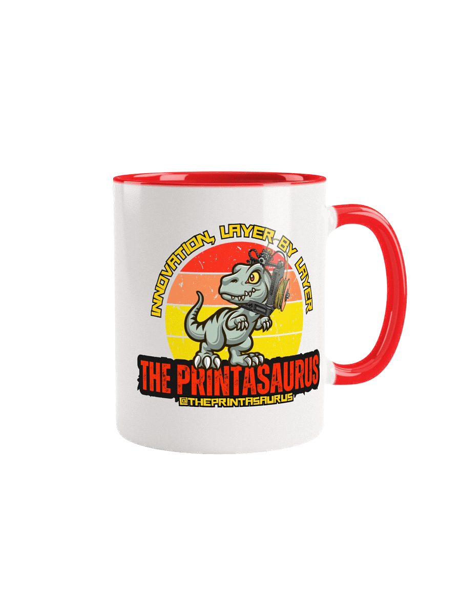 Retro Logo Mug – Innovation, Layer by Layer product image (2)