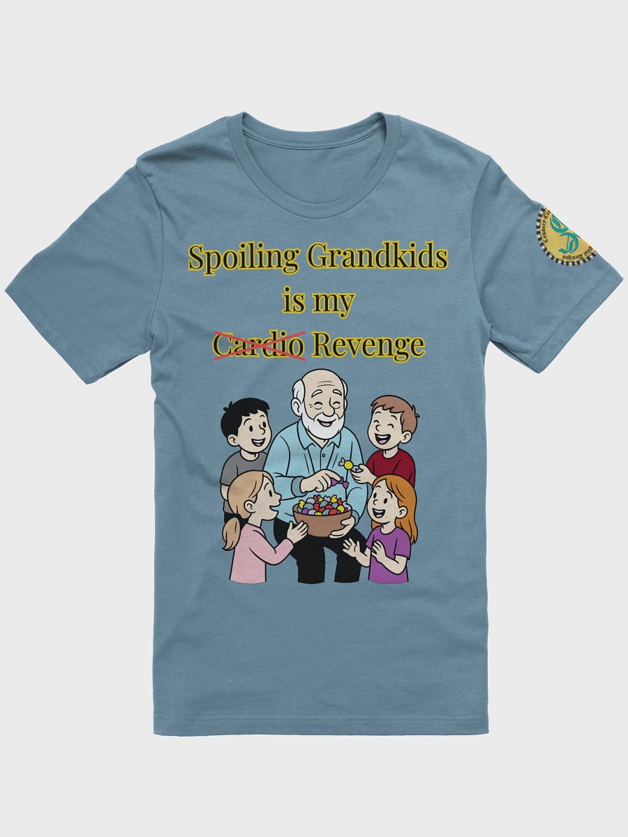 Spoiling Grandkids is my Cardio (Male) Bella+Canvas Supersoft T-Shirt Colors (3) product image (1)
