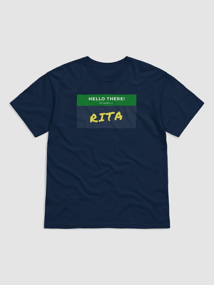 Hello My Name Is Rita T-Shirt product image (4)