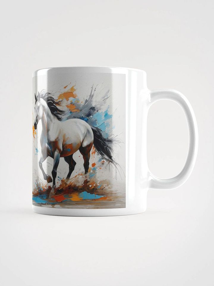 Midnight Mane Ceramic Horse Mug product image (1)