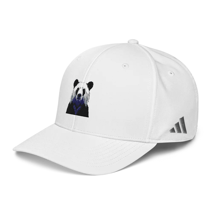 Monochrome Panda Performance Cap product image (2)