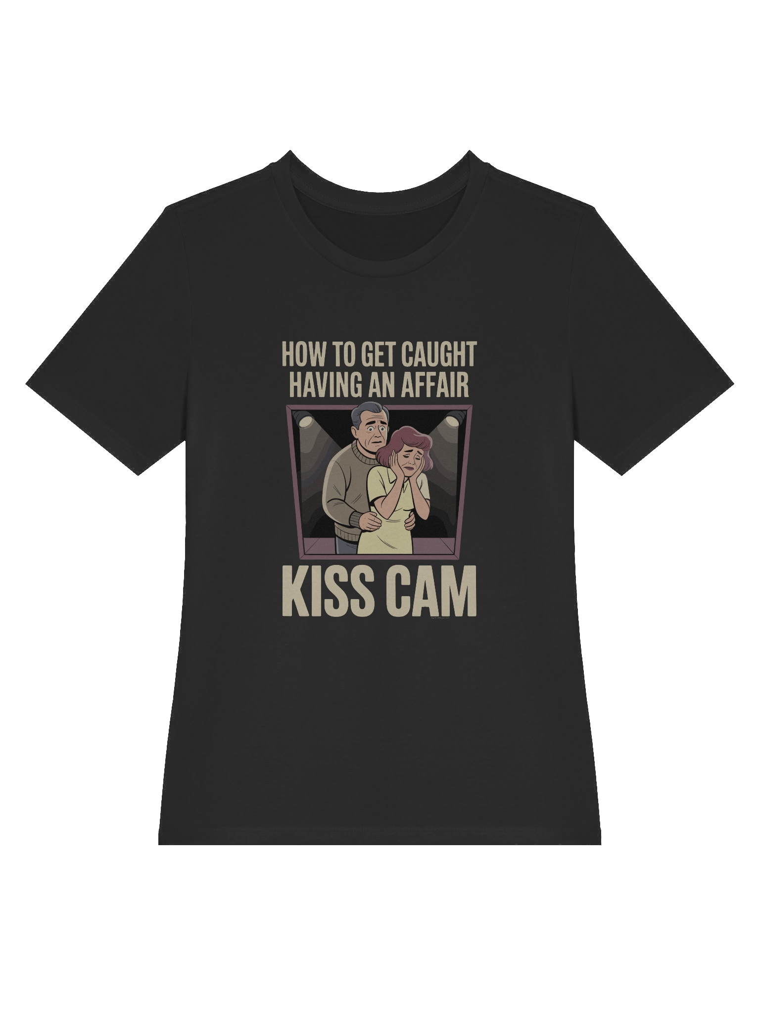 [BJ Designs] How To Get Caught Affair - Women's Graphic Tee product image (3)