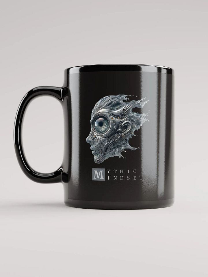 Mythic Mindset | Black Glossy Mug product image (2)