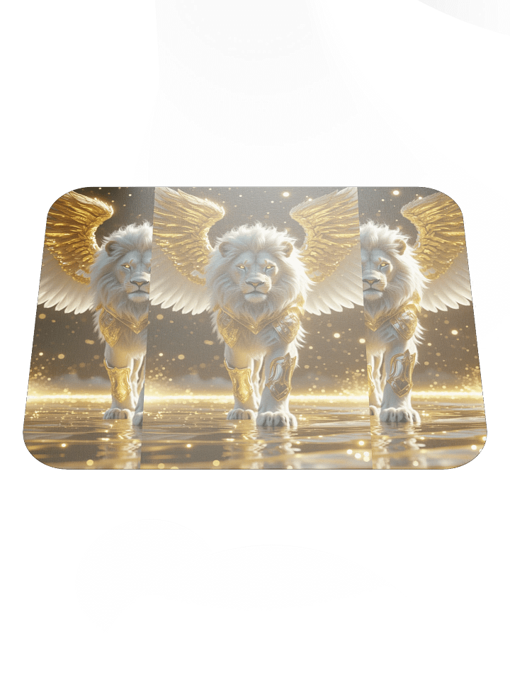 Majestic Winged Lion Mouse Pad product image (1)