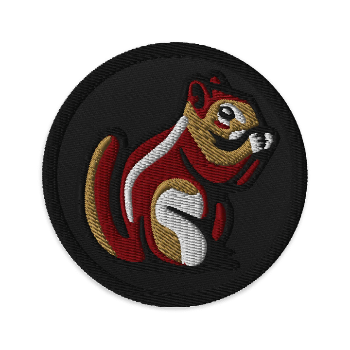 Chipmunk Logo Plain Patch product image (1)