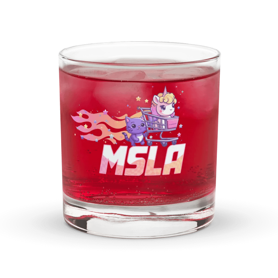 MSLA Sparkle Amigos Rocks Glass product image (3)