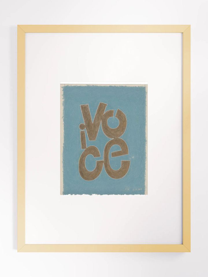 Voice print framed product image (1)