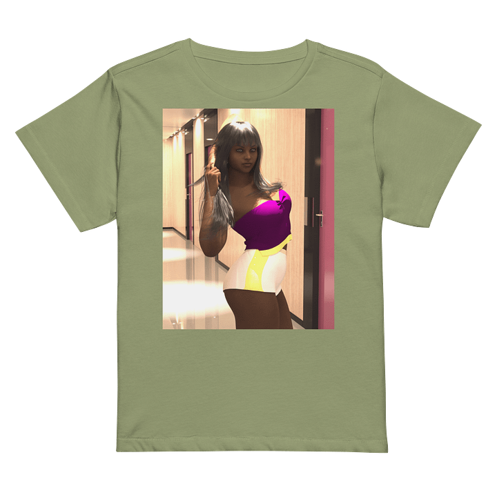 Cayley Women's High-Waisted Tee product image (42)
