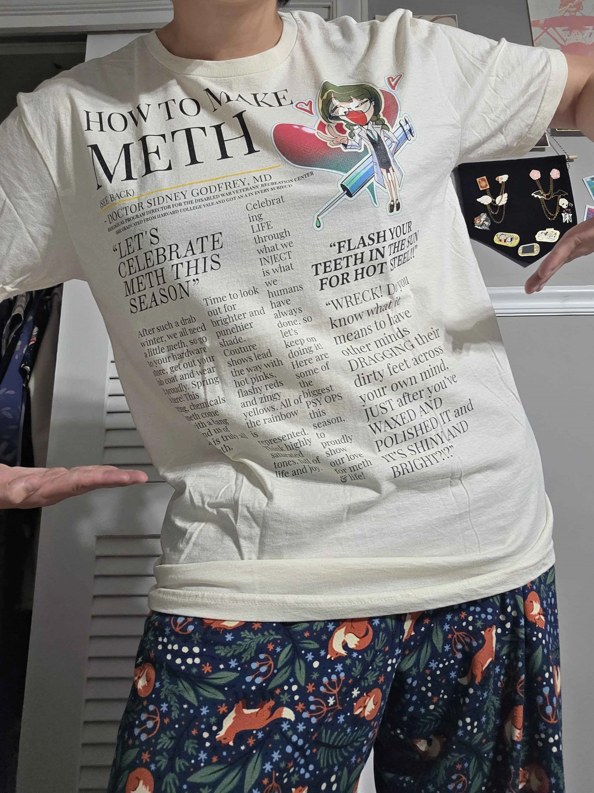 Official Sidney Godfrey Methamatics Shirt product image (3)