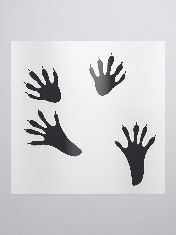 Rascal Prints Stickers Black product image (1)