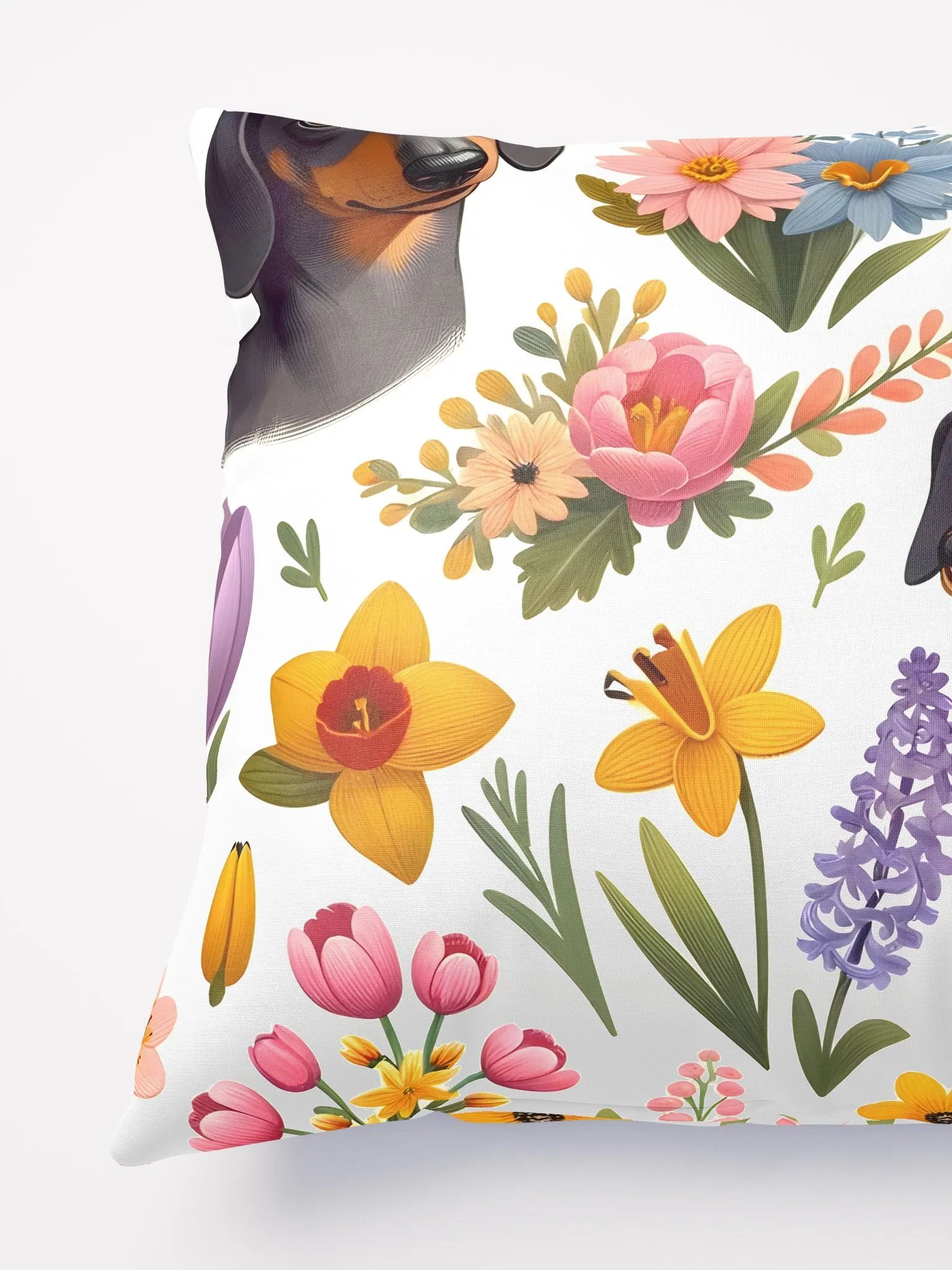 Springtime Sausage Dogs: Dachshunds & Blooms product image (5)
