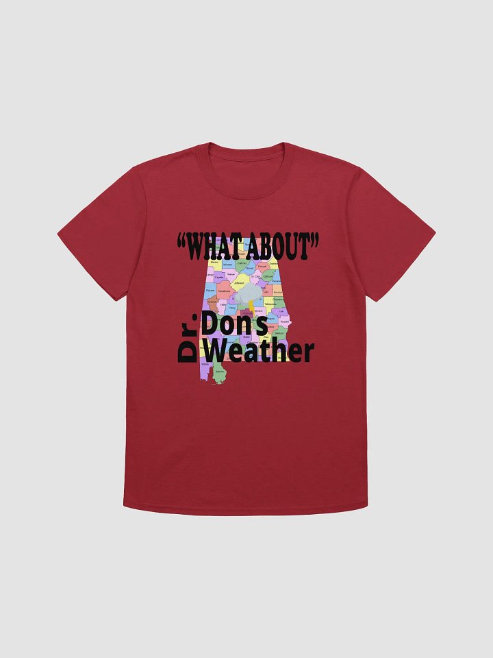 Alabama "WHAT ABOUT" T-Shirt BLK Print product image (1)