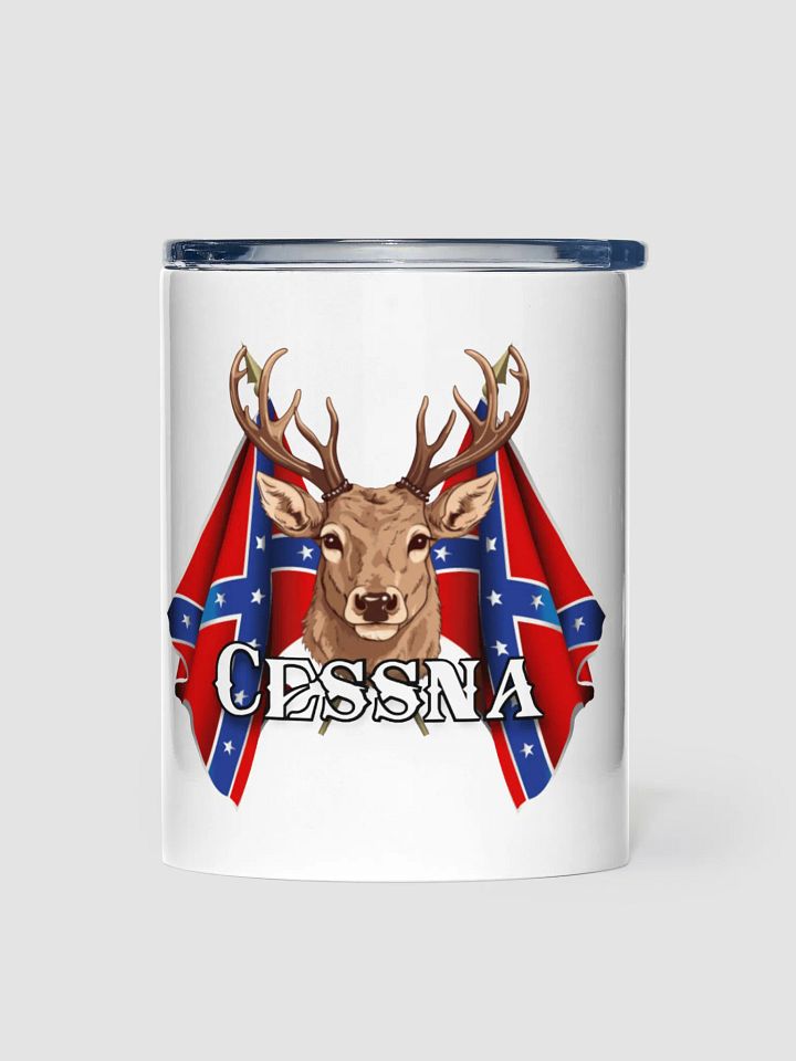"Cessna" Last Name Rebel Redneck Deer - Kids Tumbler product image (1)