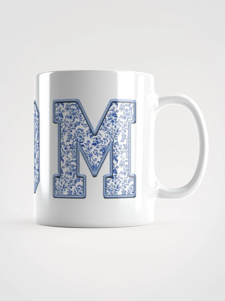 Blue Chinoiserie Floral MOM Mug product image (2)