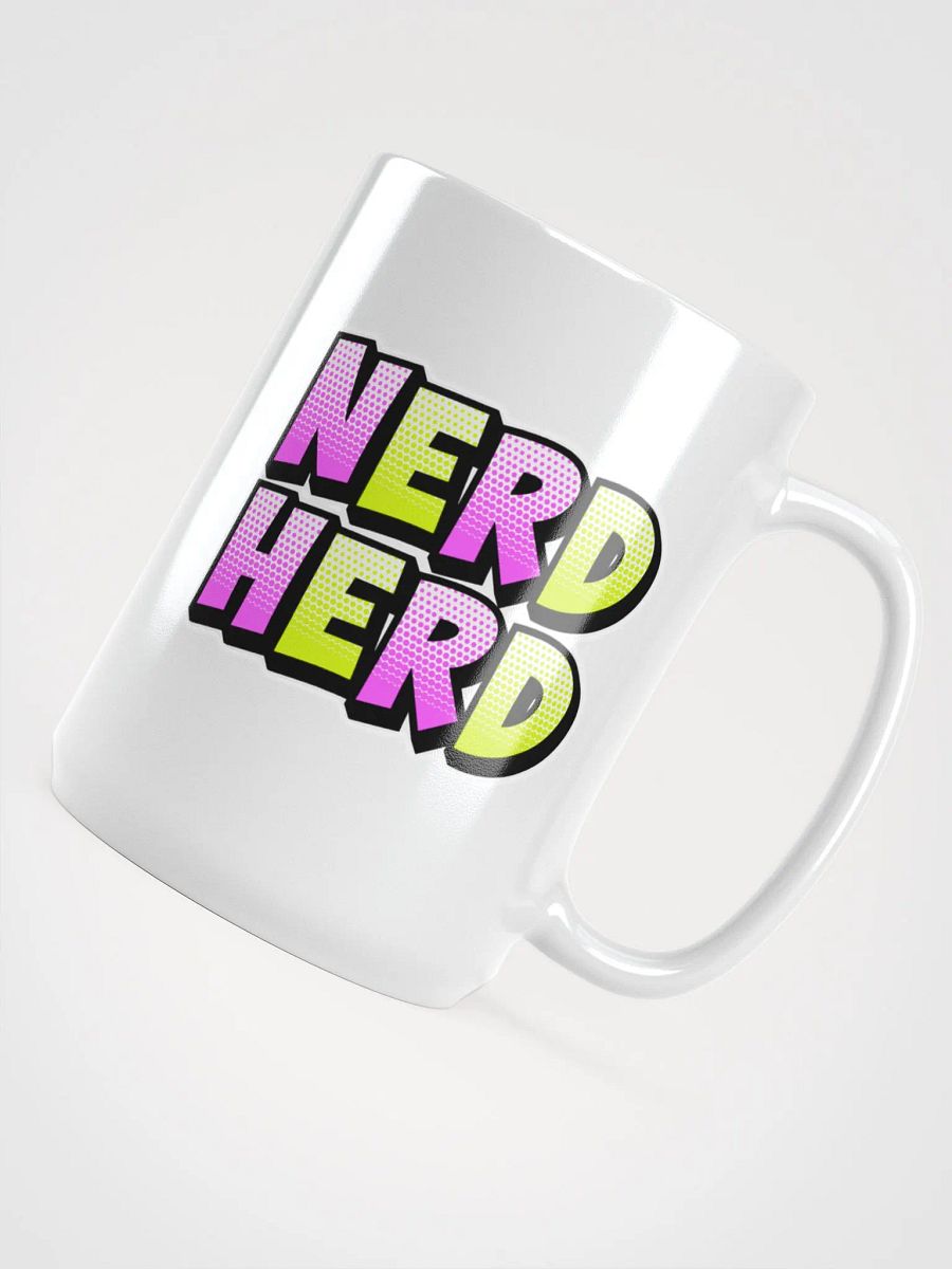 Nerd Herd White mug product image (4)