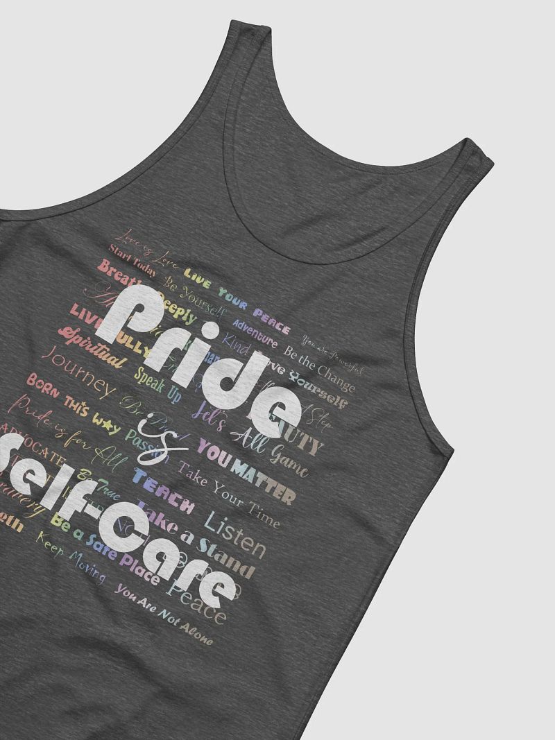 Pride is Self Care Tank Top (Dark Colors)