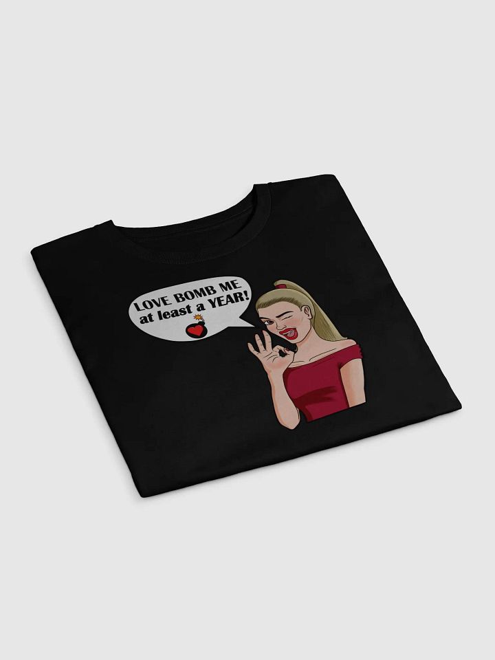 Love Bomb Me - premium CROP t-shirt product image (2)