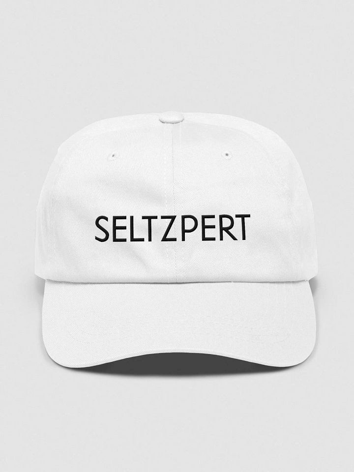 Seltzpert Dad Cap (White) product image (1)