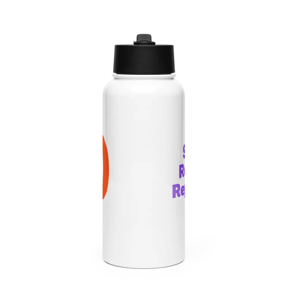 Water Bottle "Sip, Read, Repeat" Purple product image (4)