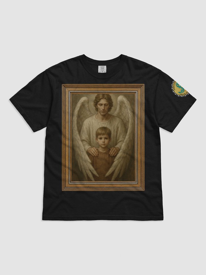 Angels Watch Over Them (Male) Comfort Colors Garment-Dyed Heavyweight T-Shirt Colors (1) product image (3)