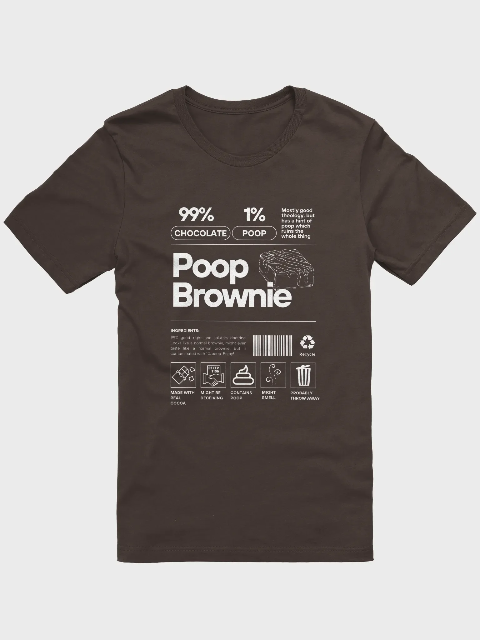 Poop Brownie T product image (1)
