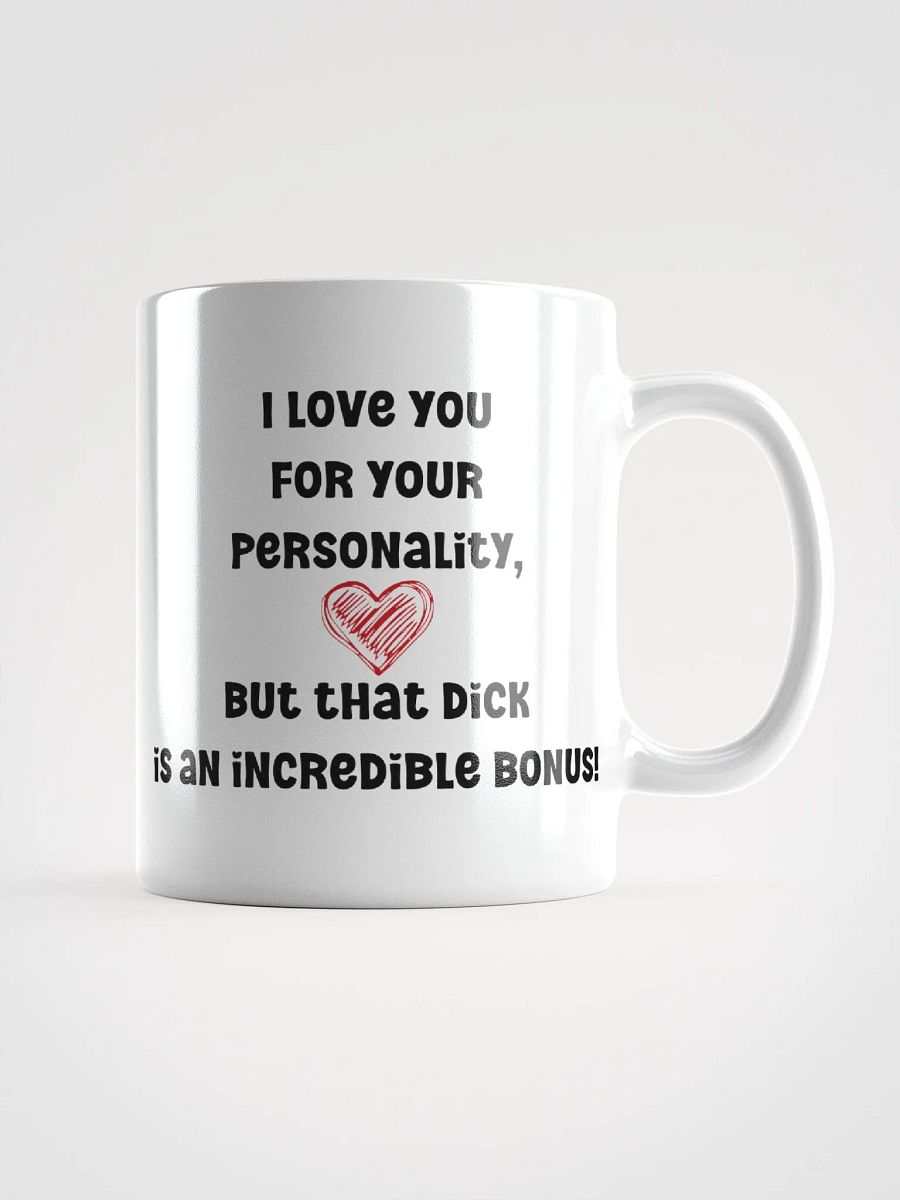 I love you for your personality Valentine's day mug for him product image (1)