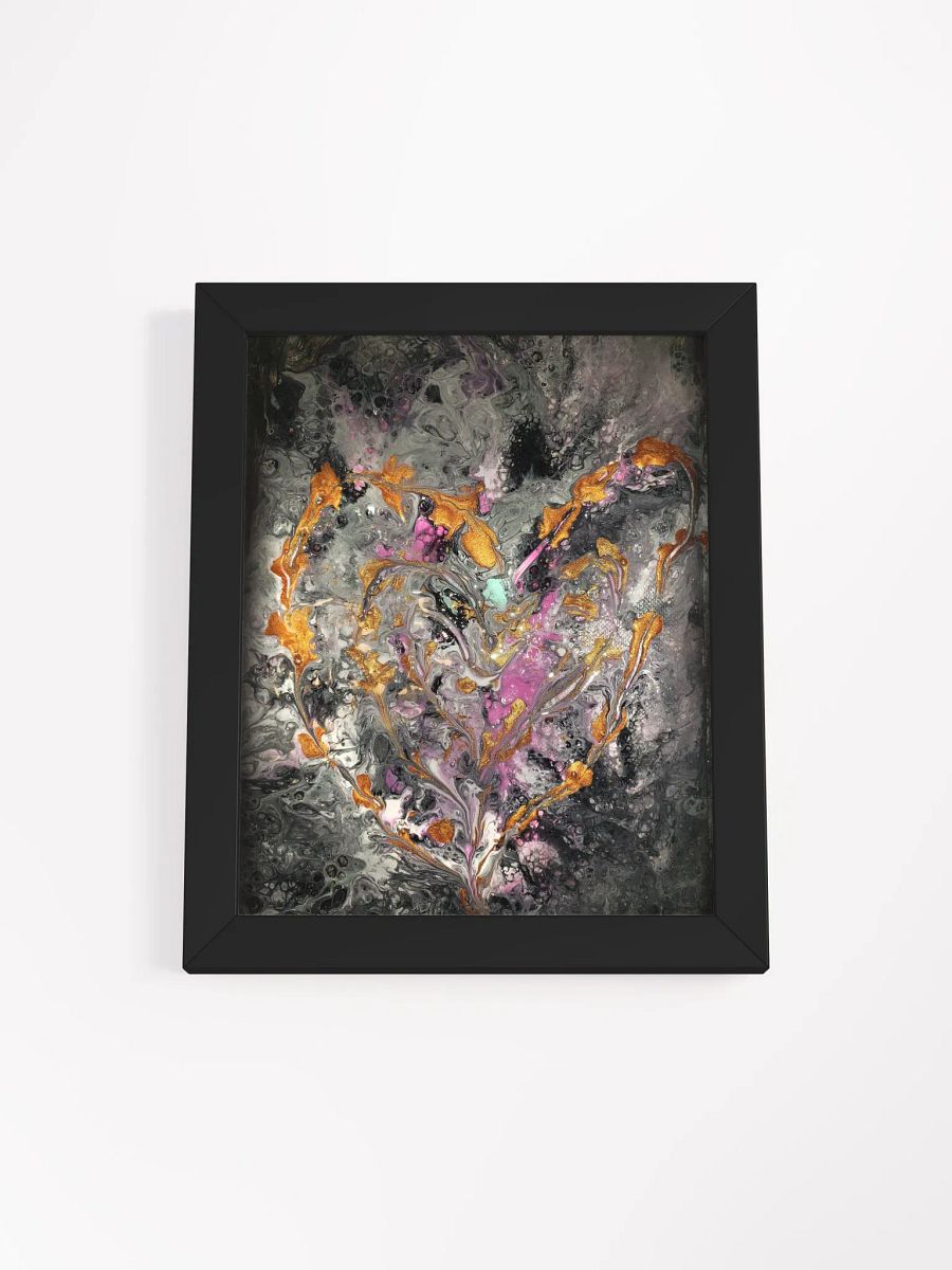 Golden Heart in the Dark Print product image (2)