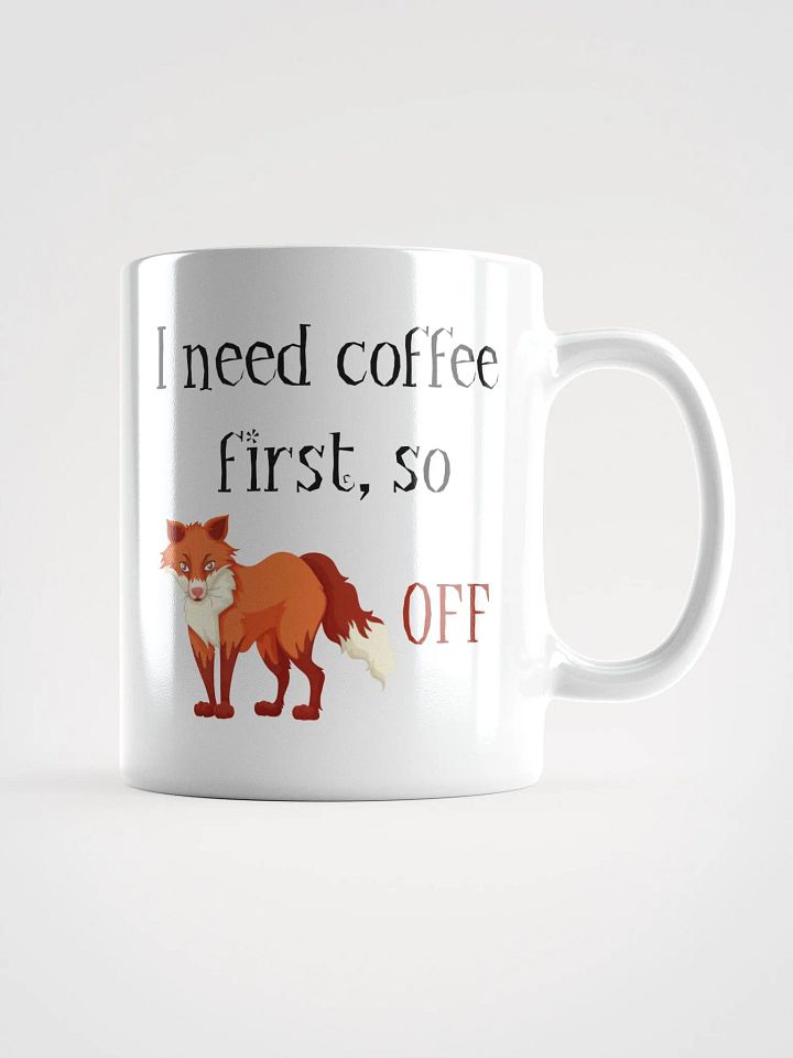 Fox Off Rude Coffee Mug product image (1)