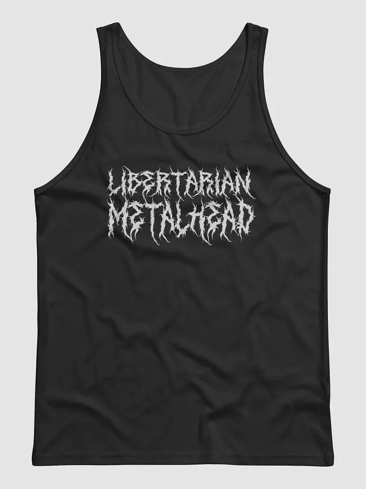 Libertarian Metalhead - Tank White product image (1)