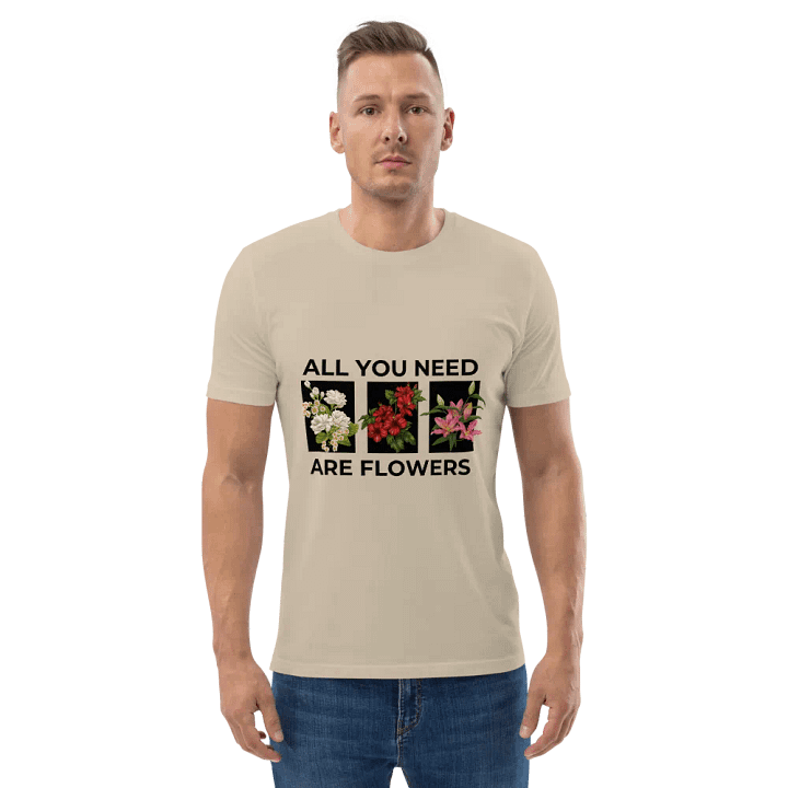 ALL YOU NEED ARE FLOWERS TEE product image (114)