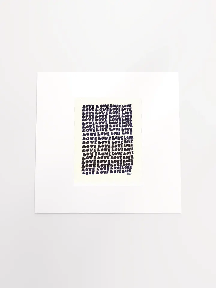 love panel card print product image (2)