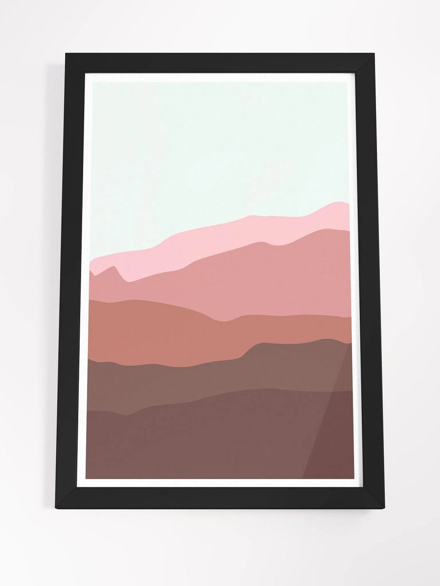 Vibrant Ayous Wood Framed Matte Poster product image (22)