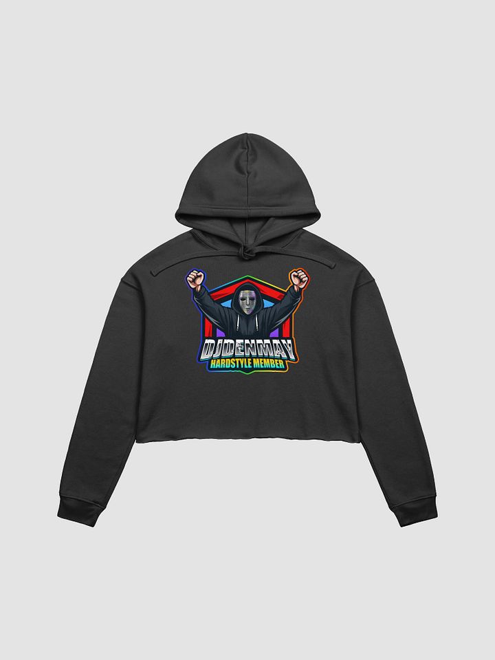 Fleece Crop Hoodie mit DJ DenMay Logo product image (1)