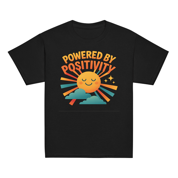 Powered by Positivity – Kids’ Smiling Sun Tee product image (9)