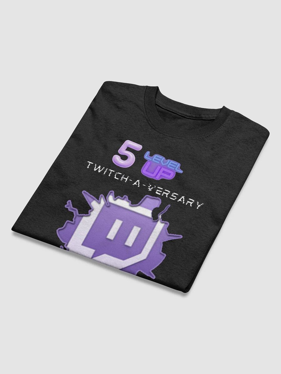5 Year Twitch-A-Versary Tshirt product image (16)