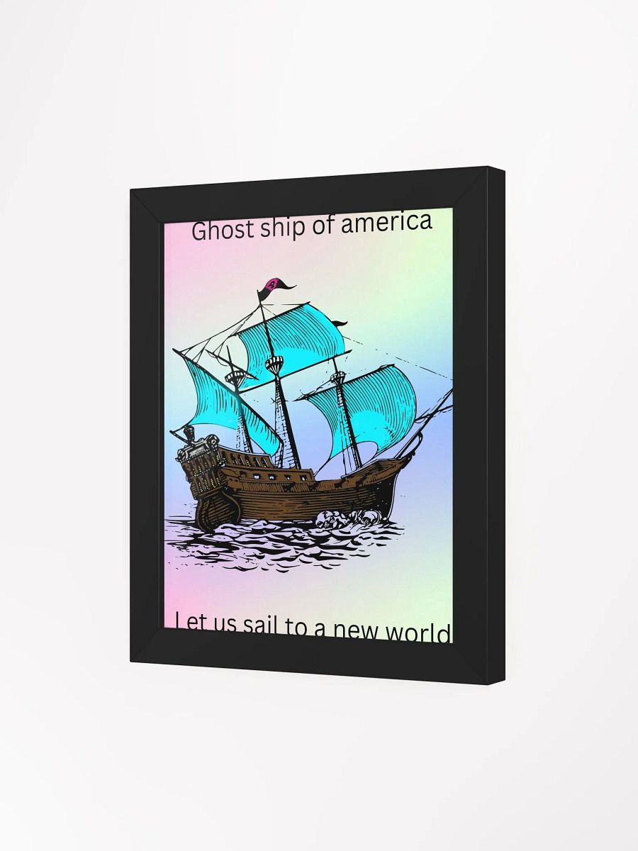 Pastel Pirate Adventure Framed Poster product image (66)