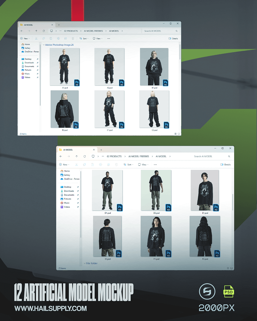 FREE 12 AI MODEL MOCKUP product image (4)