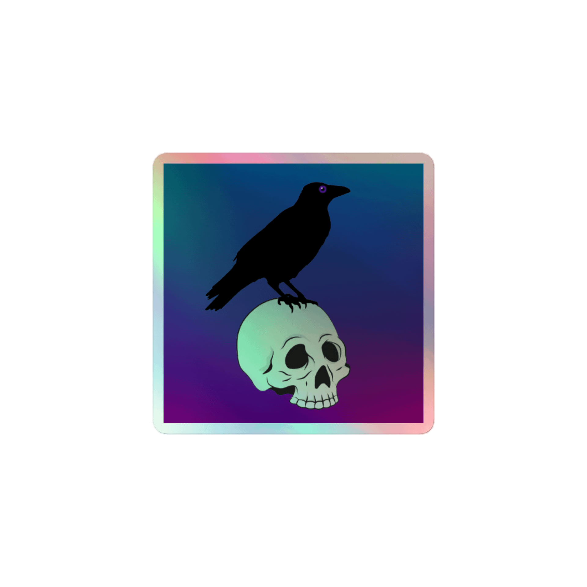 Oshi Mark Holographic Sticker product image (1)