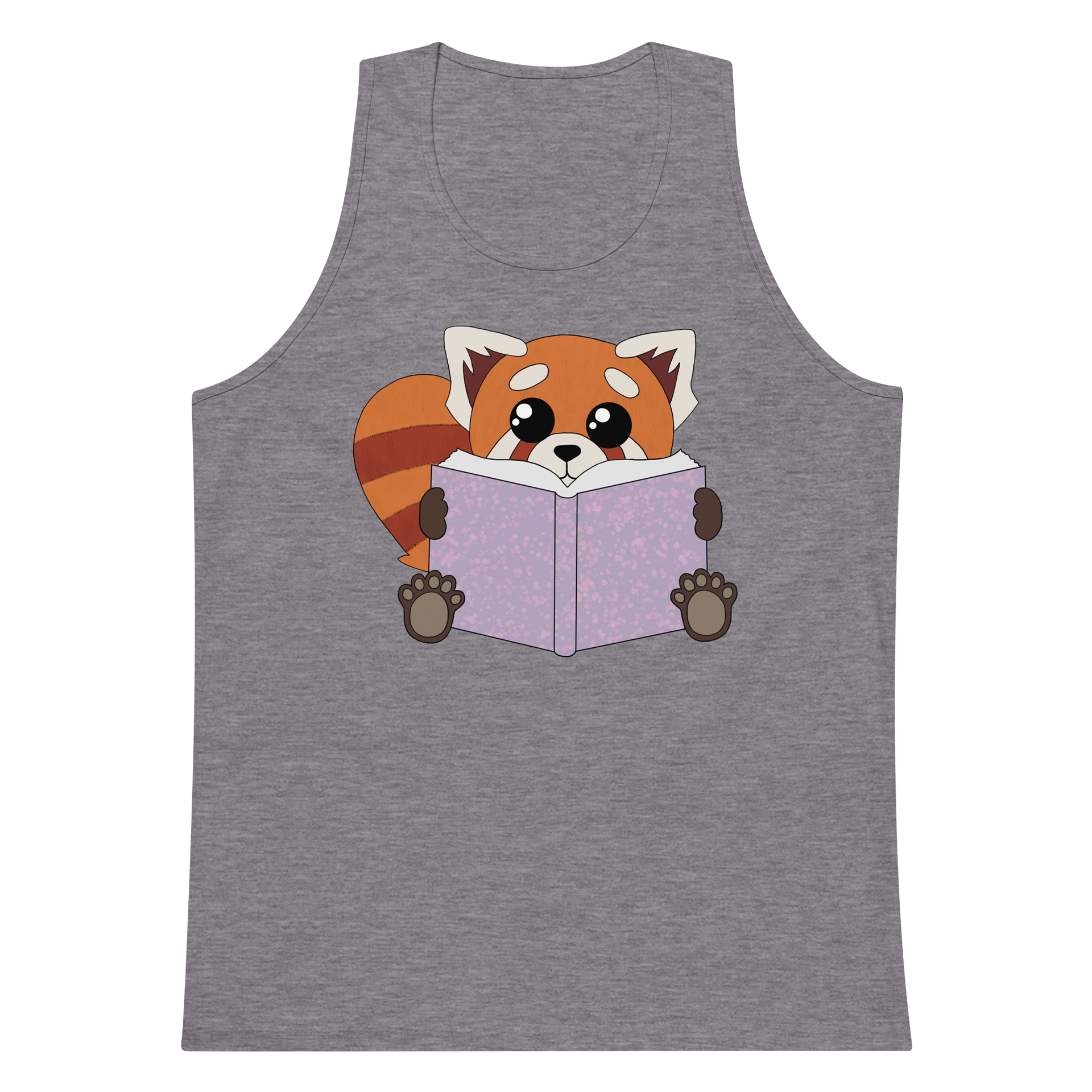 Red Panda Reading Tank product image (48)