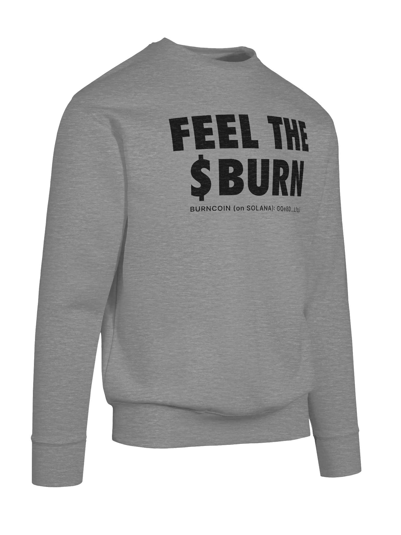 FEEL THE $BURN Sweatshirt - Light product image (3)