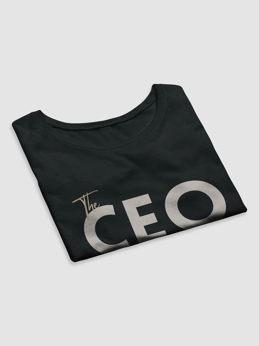 The CEO Cropped Tshirt - Black product image (4)