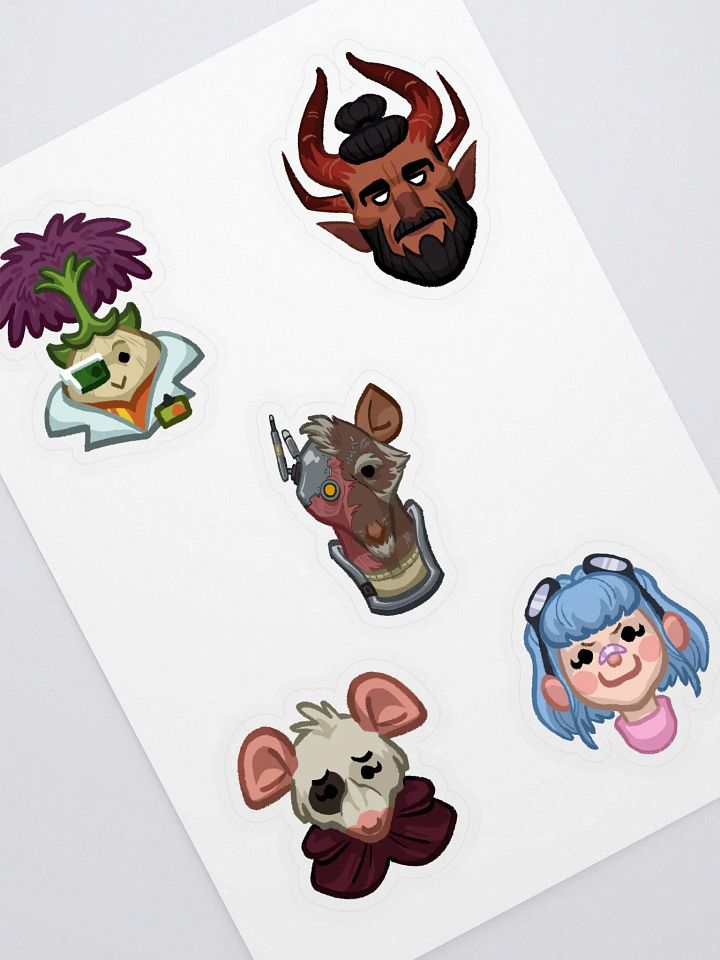 The Patchwork Crew Sticker Sheet product image (1)