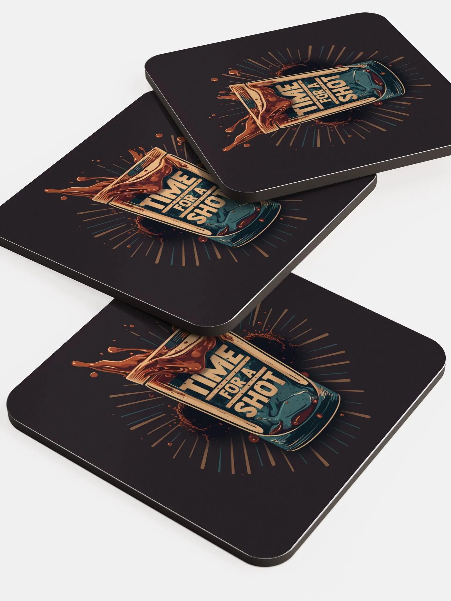 Time For a Shot Coaster product image (5)