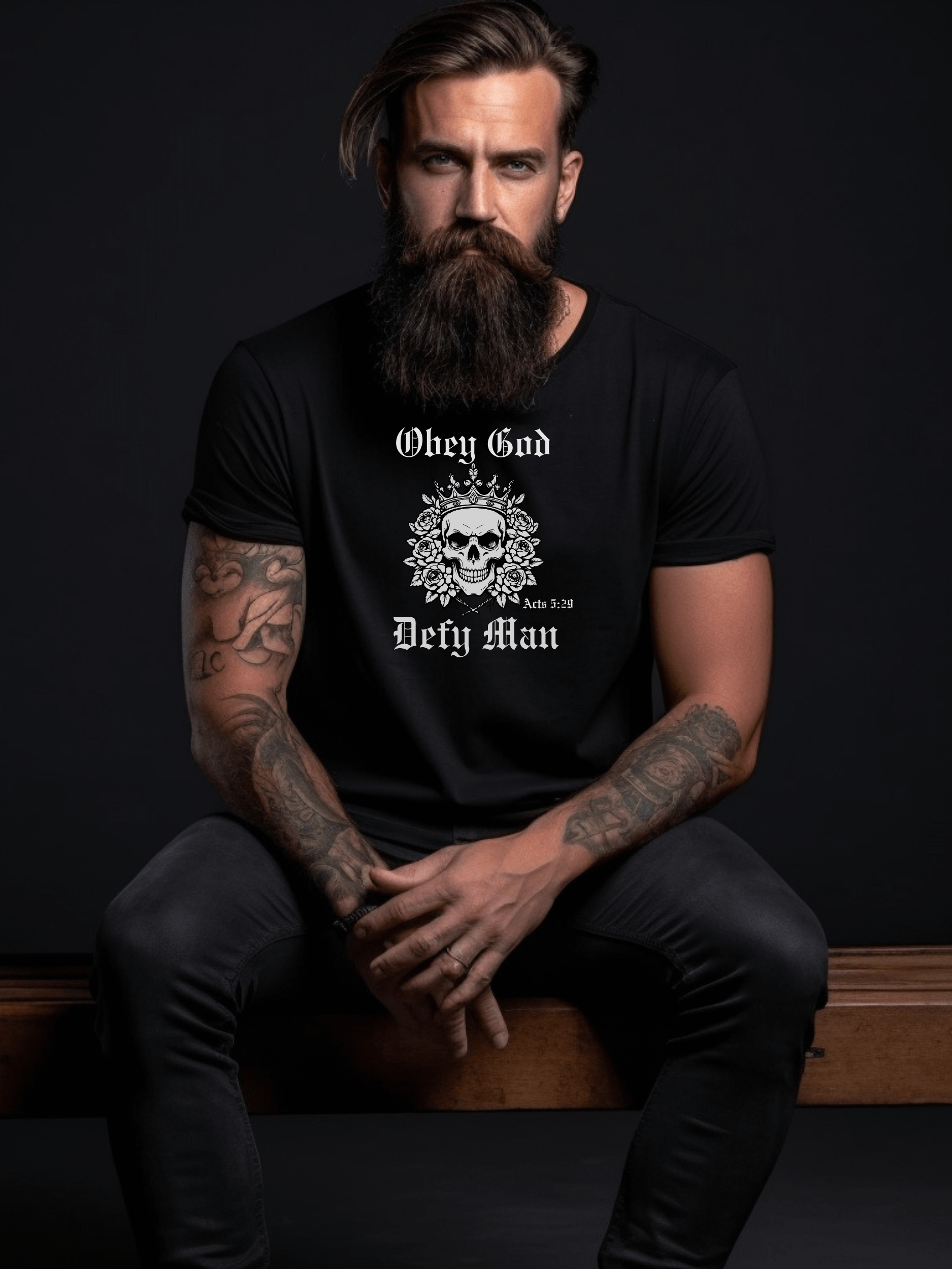 LT Ghost TV "Obey God" T-Shirt product image (1)