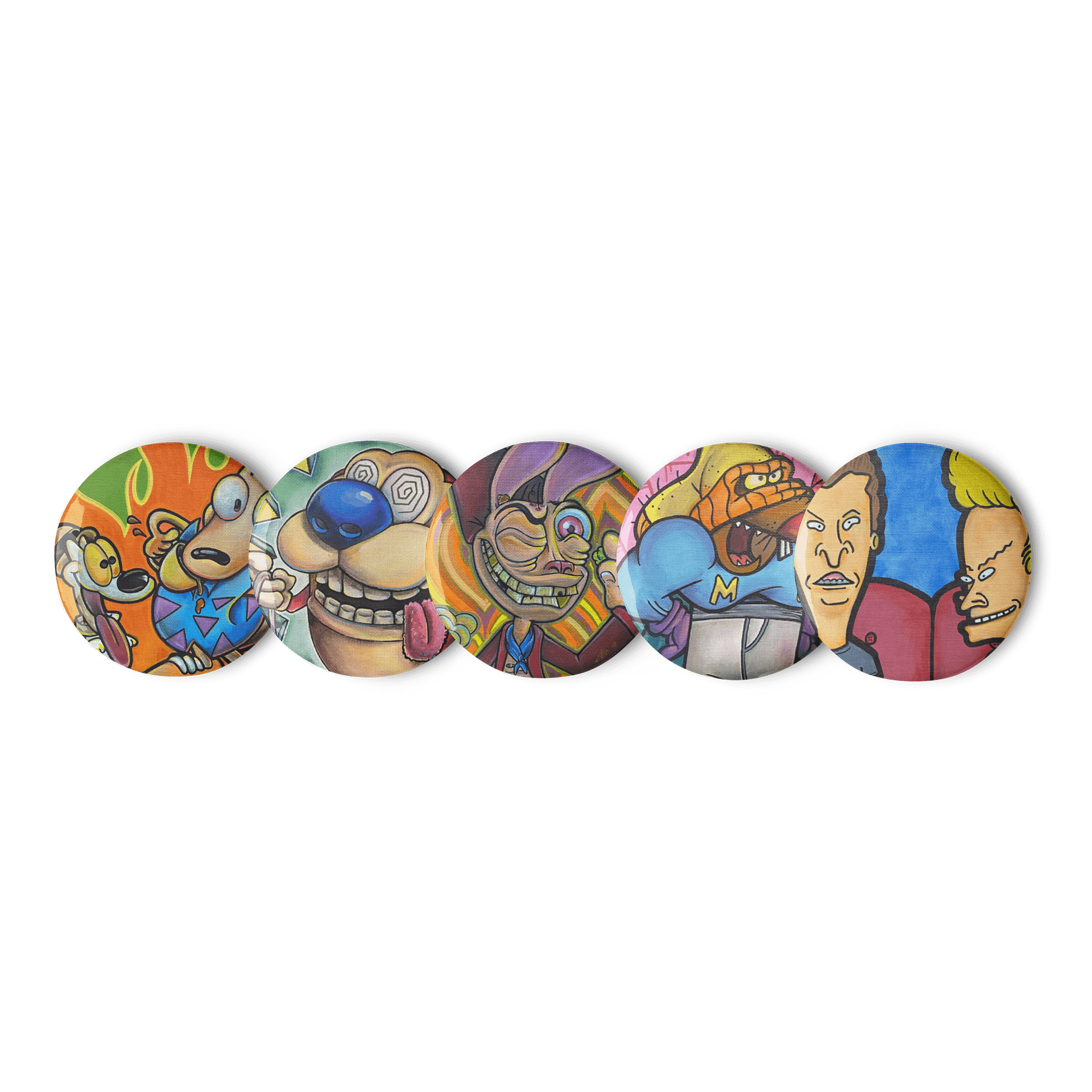 5 Button Pack (90s) product image (1)