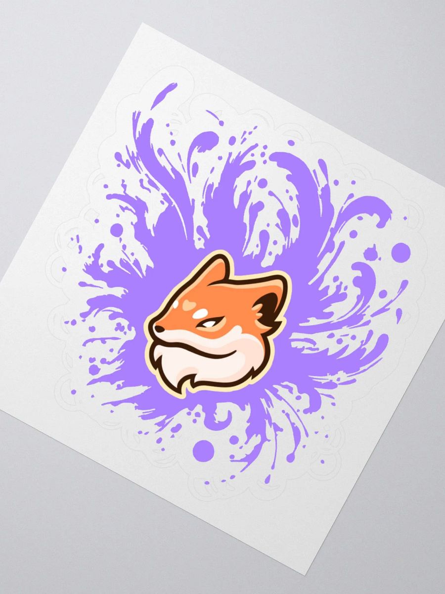Foxy Logo Sticker product image (2)