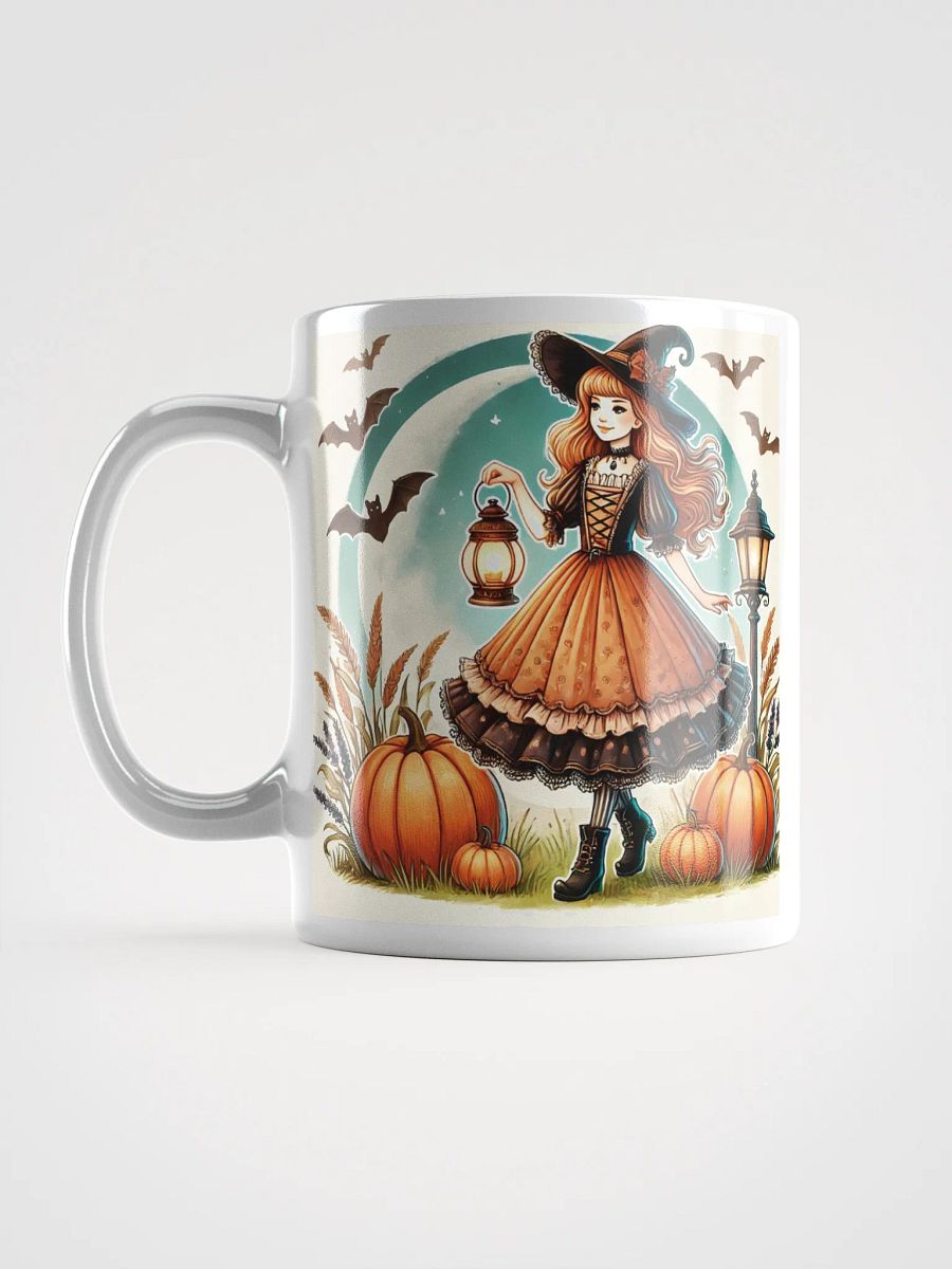 Witch Mug, Charming Witch Gifts, Gift for Her, Witchcraft Mug, Bats Mug, Pumpkin Mug, Gift for Halloween Lovers, Halloween Mug 11oz, 15oz, 20oz product image (6)