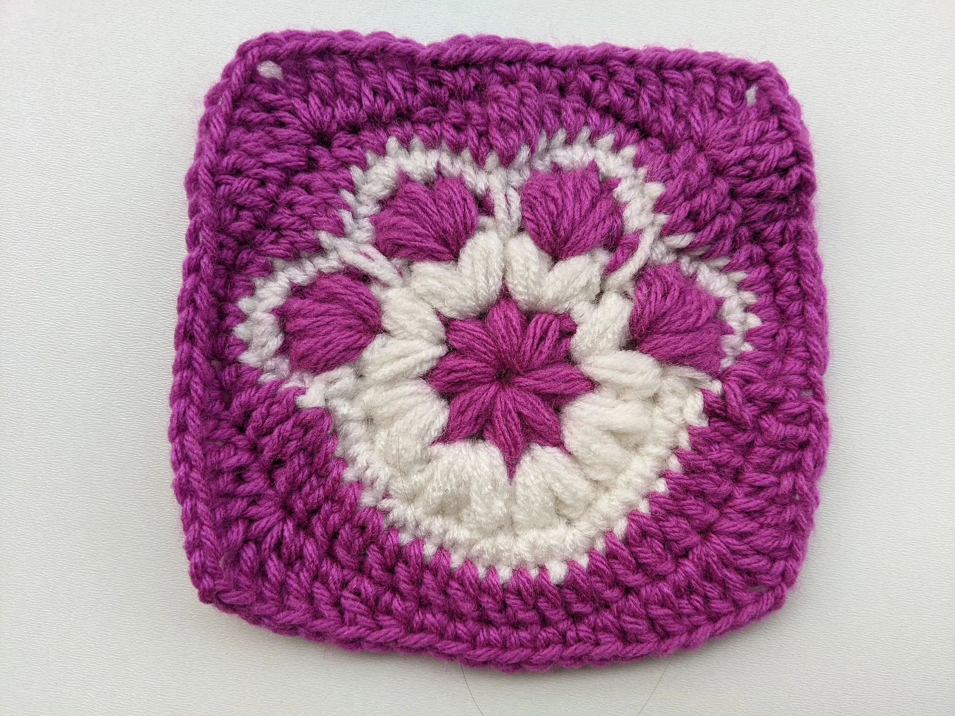 Crochet Paw Print Granny Square Pattern product image (7)