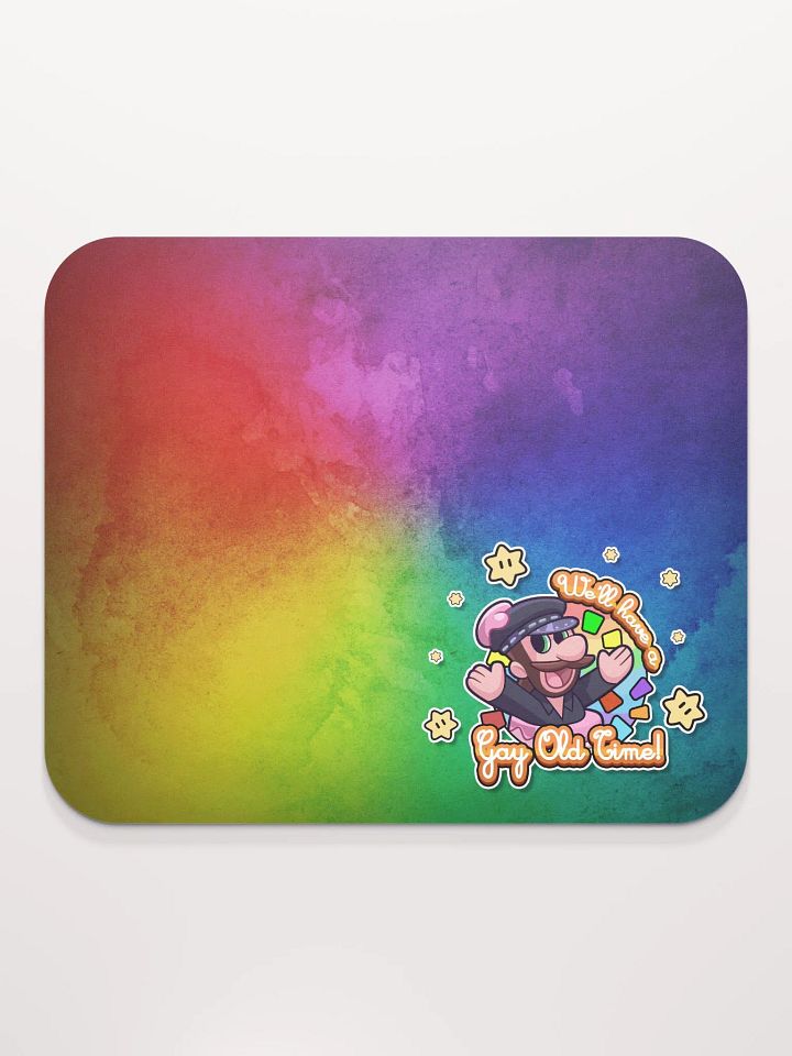 Gay Old Time - Rainbow Mousepad (small) product image (2)